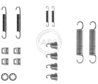 Accessory Kit, brake shoes A.B.S. 0612Q
