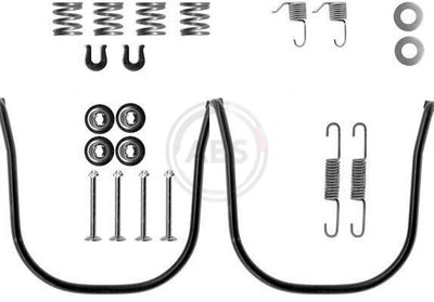 Accessory Kit, brake shoes A.B.S. 0633Q