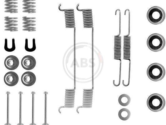A.B.S. 0635Q Accessory Kit, brake shoes