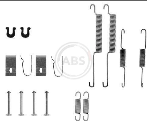 A.B.S. 0668Q Accessory Kit, brake shoes