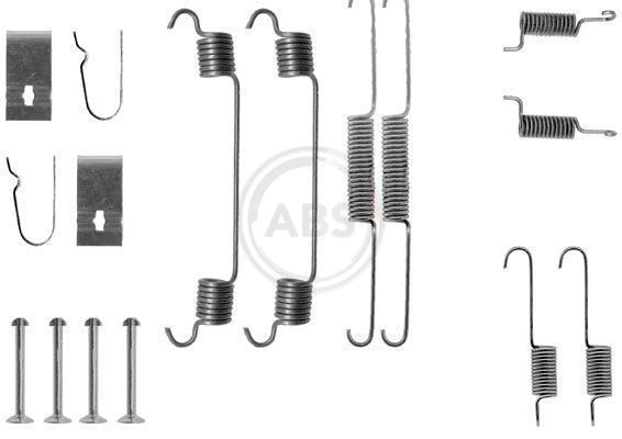 A.B.S. 0675Q Accessory Kit, brake shoes