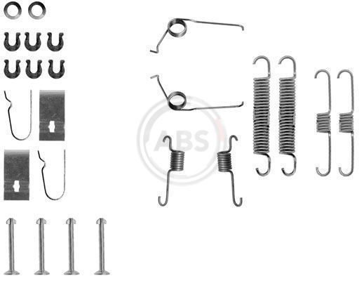 A.B.S. 0693Q Accessory Kit, brake shoes
