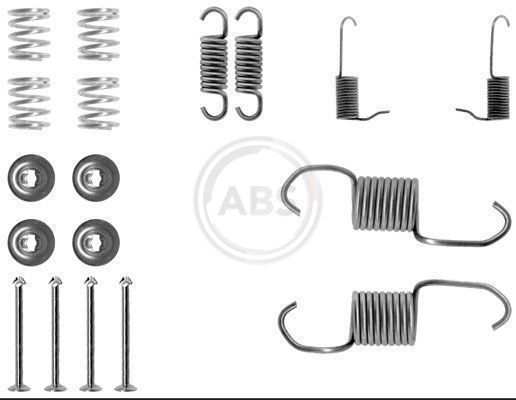 A.B.S. 0696Q Accessory Kit, brake shoes