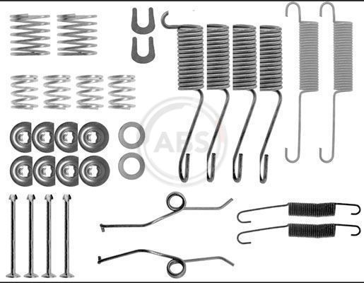 A.B.S. 0697Q Accessory Kit, brake shoes