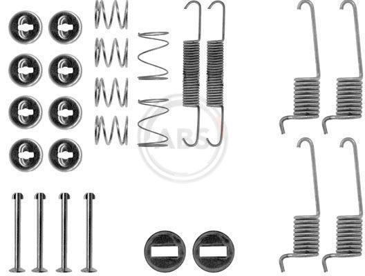 A.B.S. 0714Q Accessory Kit, brake shoes