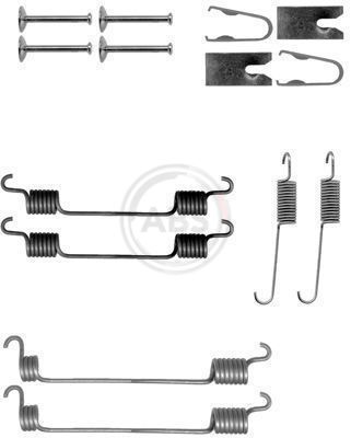 Accessory Kit, brake shoes A.B.S. 0797Q