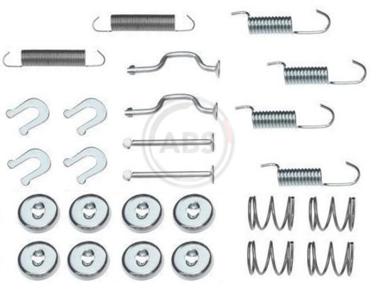 A.B.S. 0810Q Accessory Kit, parking brake shoes