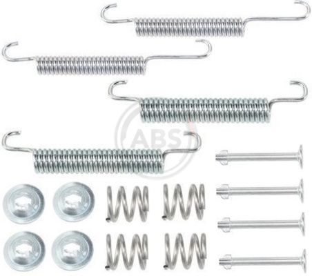 A.B.S. 0893Q Accessory Kit, parking brake shoes