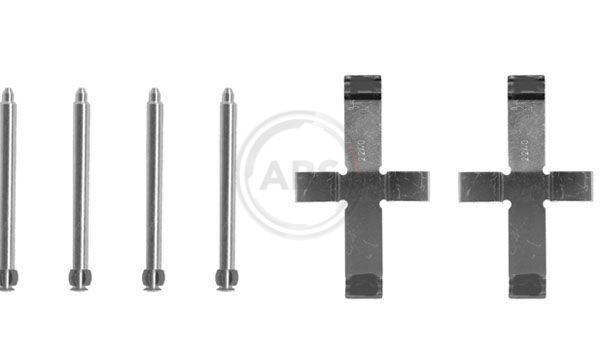 A.B.S. 0911Q Accessory Kit, disc brake pad