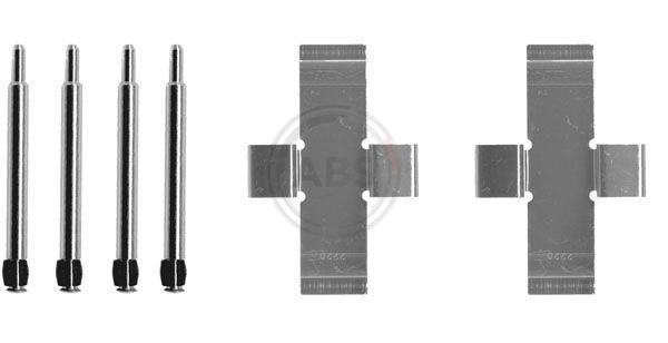 A.B.S. 0913Q Accessory Kit, disc brake pad