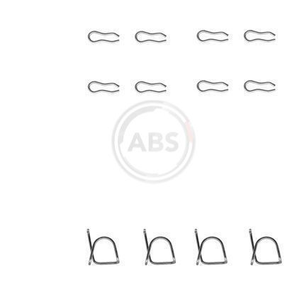 A.B.S. 0939Q Accessory Kit, disc brake pad