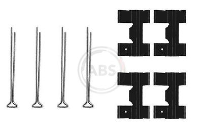 Accessory Kit, disc brake pad A.B.S. 0951Q