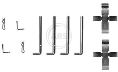 Accessory Kit, disc brake pad A.B.S. 0968Q
