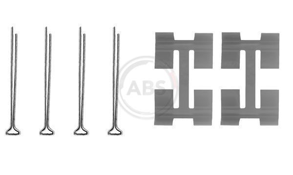 A.B.S. 0972Q Accessory Kit, disc brake pad