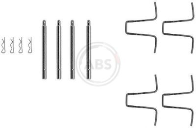 Accessory Kit, disc brake pad A.B.S. 0976Q