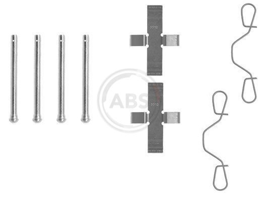 A.B.S. 0982Q Accessory Kit, disc brake pad