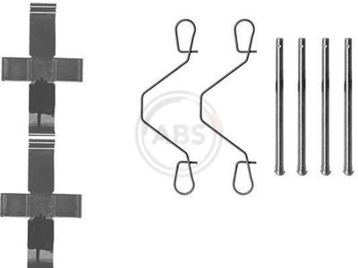 Accessory Kit, disc brake pad A.B.S. 0991Q