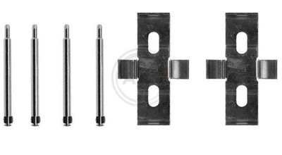 Accessory Kit, disc brake pad A.B.S. 1007Q