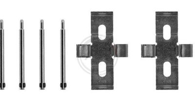 Accessory Kit, disc brake pad A.B.S. 1009Q