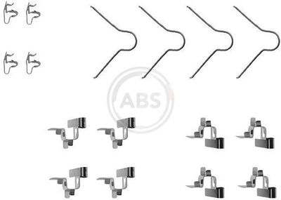 Accessory Kit, disc brake pad A.B.S. 1030Q