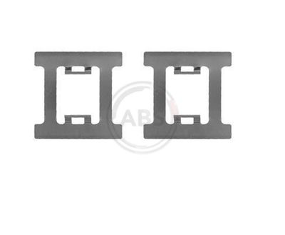 Accessory Kit, disc brake pad A.B.S. 1041Q