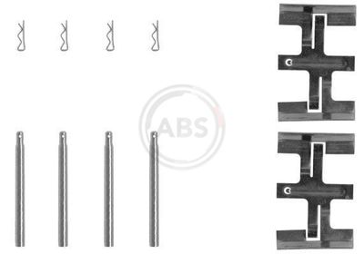 Accessory Kit, disc brake pad A.B.S. 1045Q