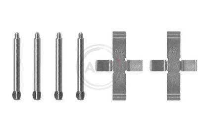 Accessory Kit, disc brake pad A.B.S. 1046Q