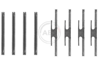 Accessory Kit, disc brake pad A.B.S. 1065Q