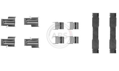 Accessory Kit, disc brake pad A.B.S. 1071Q