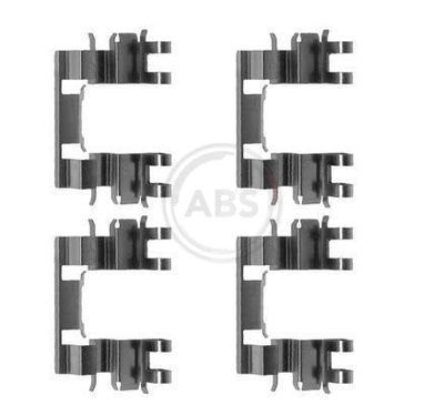 Accessory Kit, disc brake pad A.B.S. 1087Q