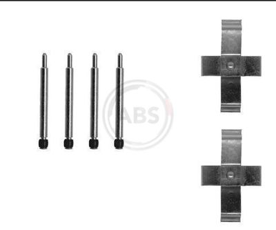 Accessory Kit, disc brake pad A.B.S. 1114Q
