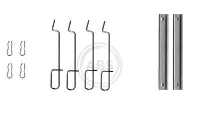 Accessory Kit, disc brake pad A.B.S. 1151Q