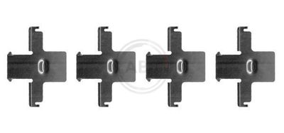 Accessory Kit, disc brake pad A.B.S. 1157Q