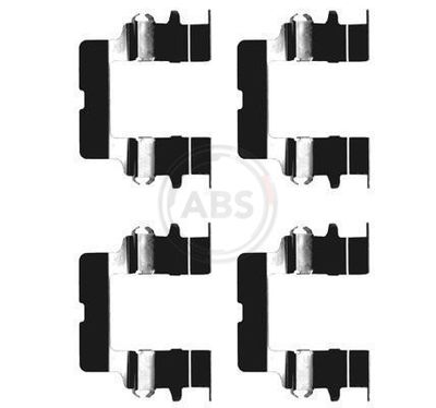 Accessory Kit, disc brake pad A.B.S. 1161Q