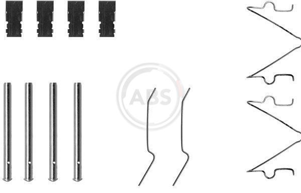 A.B.S. 1173Q Accessory Kit, disc brake pad