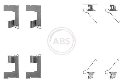 Accessory Kit, disc brake pad A.B.S. 1179Q