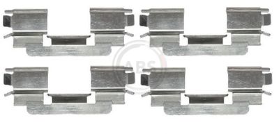 Accessory Kit, disc brake pad A.B.S. 1216Q