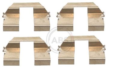 Accessory Kit, disc brake pad A.B.S. 1232Q