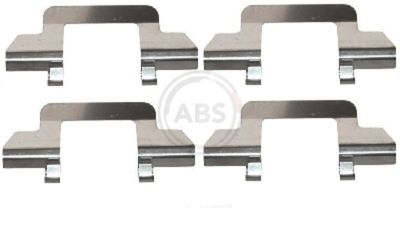 Accessory Kit, disc brake pad A.B.S. 1243Q
