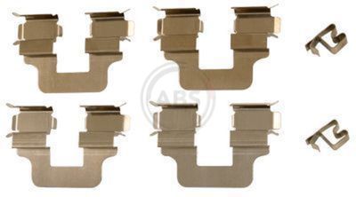 Accessory Kit, disc brake pad A.B.S. 1245Q