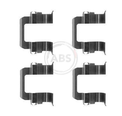 Accessory Kit, disc brake pad A.B.S. 1252Q