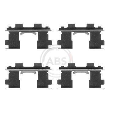 Accessory Kit, disc brake pad A.B.S. 1253Q