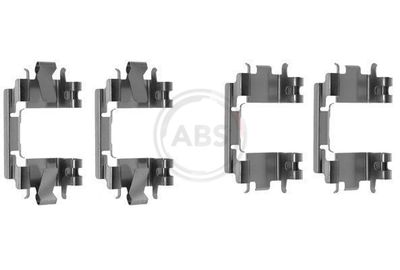 Accessory Kit, disc brake pad A.B.S. 1257Q