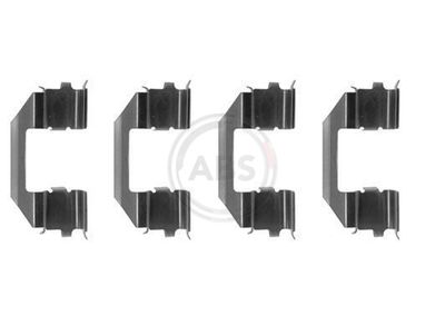 Accessory Kit, disc brake pad A.B.S. 1258Q