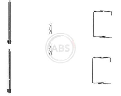 Accessory Kit, disc brake pad A.B.S. 1267Q