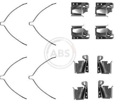 Accessory Kit, disc brake pad A.B.S. 1269Q