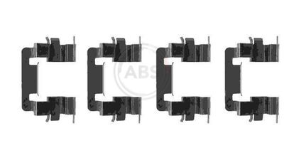 Accessory Kit, disc brake pad A.B.S. 1278Q