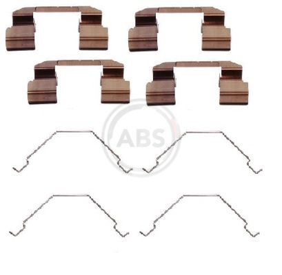 A.B.S. 1292Q Accessory Kit, disc brake pad