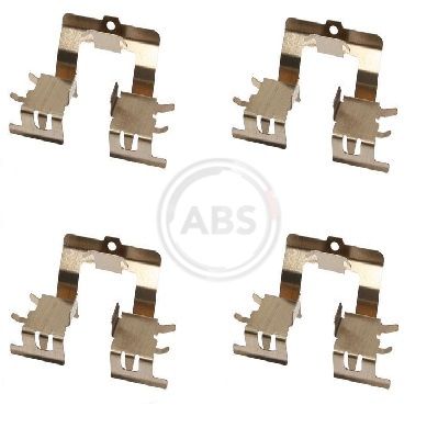 Accessory Kit, disc brake pad A.B.S. 1620Q