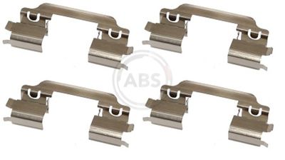 Accessory Kit, disc brake pad A.B.S. 1649Q